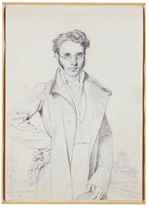 André-Benoît Barreau, genannt Taurel, 1819 von Jean Auguste Dominique Ingres