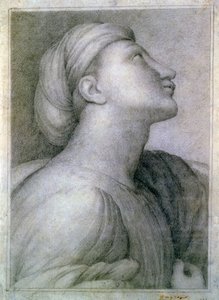 Gesichtsprofil von Jean Auguste Dominique Ingres