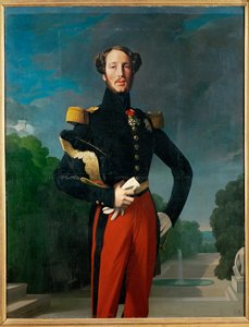 Ferdinand Philippe Louis, Herzog von Orléans von Jean Auguste Dominique Ingres