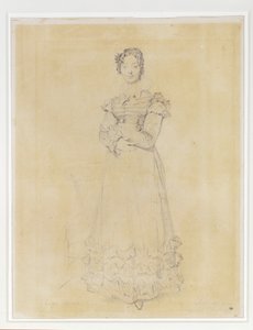 Françoise Leblanc, Ehefrau von Jacques-Louis, Sekretär von Elisa