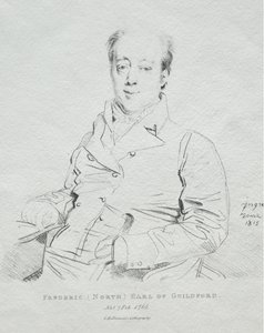 Frederic, 5. Earl of Guilford von Jean Auguste Dominique Ingres