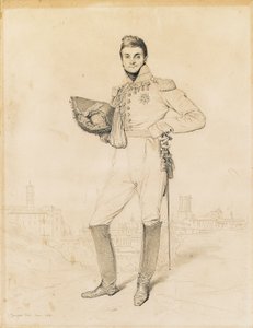 General Louis-Etienne Dulong de Rosnay, 1818 von Jean Auguste Dominique Ingres