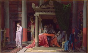 Die Krankheit des Antiochus, oder Antiochus und Stratonice von Jean Auguste Dominique Ingres