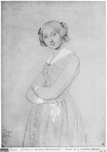 Louise de Broglie, Gräfin von Haussonville, 1842 von Jean Auguste Dominique Ingres