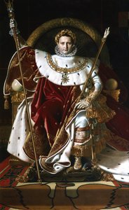 Napoleon I. auf dem Kaiserthron, 1806