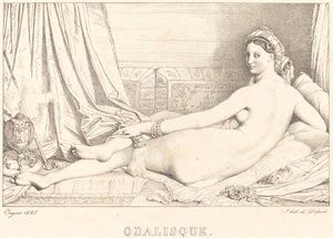 Odaliske von Jean Auguste Dominique Ingres