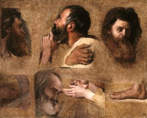 Studien für Jesus unter den Doktoren von Jean Auguste Dominique Ingres