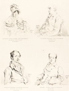 Sylvester (Douglas) Lord Glenbervie; Katherine Anne (North) Glenbervie; Frederic (North) Earl of Guilford; Frederic Sylvester Douglas von Jean Auguste Dominique Ingres