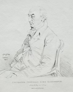 Sylvester Lord Glenbervie von Jean Auguste Dominique Ingres