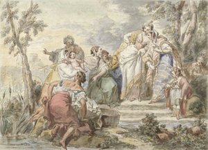 Die Auffindung des Moses