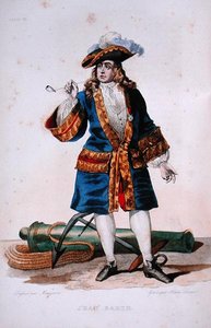 Porträt von Jean Bart, ca. 1830 von Jean Baptiste (after) Mauzaisse