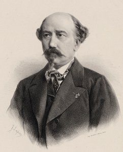 Porträt des Komponisten Aimé Maillart 1817-1871 von Jean Baptiste Adolphe Lafosse