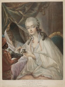 Madame du Barry, 1771 von Jean Baptiste André Gautier Dagoty