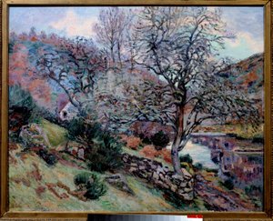 Crozan, der Felsen des Echos
