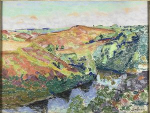 Landschaft in Crozant