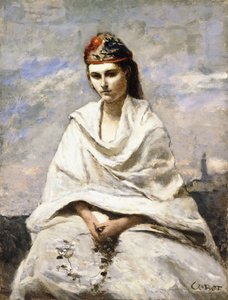 Ein junger Grieche mit einem weißen Schal, ca. 1868-70