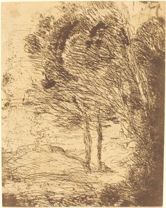 Umgebung von Genua, 1860 von Jean Baptiste Camille Corot