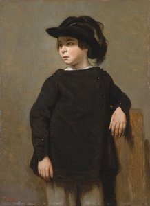 Porträt eines Kindes, ca. 1835 von Jean Baptiste Camille Corot