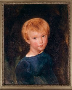 Porträt eines jungen Jungen von Jean Baptiste Camille Corot
