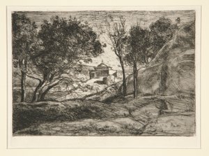 Souvenir de Toscane (Erinnerung an die Toskana) von Jean Baptiste Camille Corot