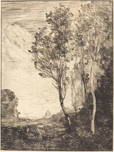 Erinnerung an Italien von Jean Baptiste Camille Corot