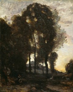 Erinnerung an Italien von Jean Baptiste Camille Corot