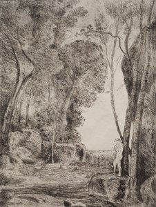 Der kleine Hirte, Originaldruck 1855, gedruckt 1921