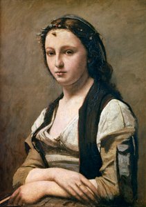 Die Frau mit der Perle, ca. 1842