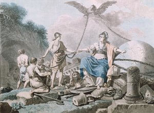 Allegorie der Befreiung der Sklaven von Jean Baptiste Chapuy