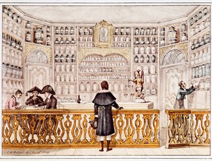 Der Apotheker (Druck) von Jean Baptiste Debret