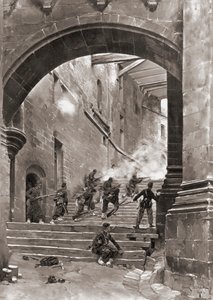 Französische Soldaten im Kampf, Deutsch-Französischer Krieg