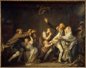 Ein Vater verleugnet seinen Sohn, der gezwungen ist, das Elternhaus zu verlassen