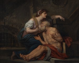 Cimon und Pero: "Römische Nächstenliebe" von Jean Baptiste Greuze