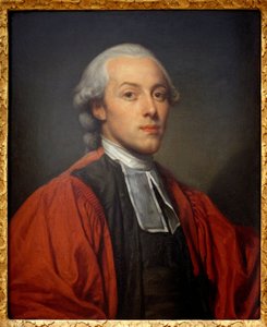 Porträt von Charles Paul Jean Baptiste de Bourgevin de Vialart de Saint Morys, Ratsherr der Großen Kammer des Parlaments von Paris von Jean Baptiste Greuze