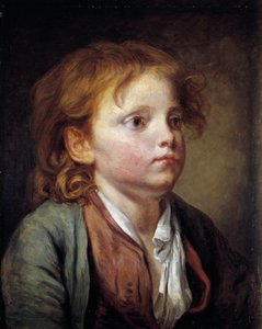 Porträt eines jungen Jungen von Jean Baptiste Greuze