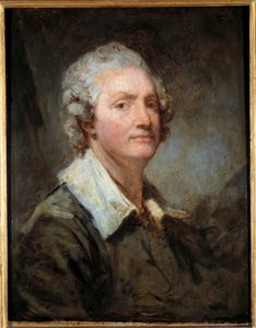 Selbstporträt Gemälde von Jean Baptiste Greuze (1725-1805) 18. Jahrhundert