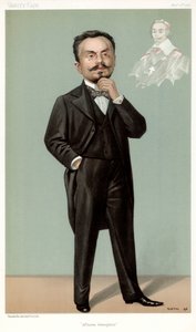 Affaires Etrangeres, Gabriel Hanotaux, französischer Staatsmann, 1896 von Jean Baptiste Guth