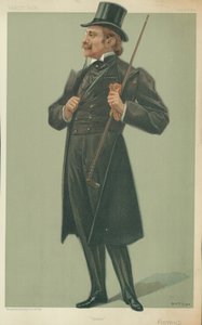 M Edmond Rostand, Cyrano, 20. Juni 1901, Vanity Fair Karikatur