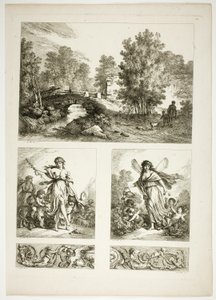 Tafel 22 von 38 aus Oeuvres de J. B. Huet von Jean Baptiste Huet
