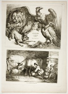 Platte 31 von 38 aus Oeuvres de J. B. Huet von Jean Baptiste Huet