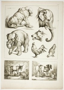 Tafel 32 von 38 aus Oeuvres de J. B. Huet von Jean Baptiste Huet