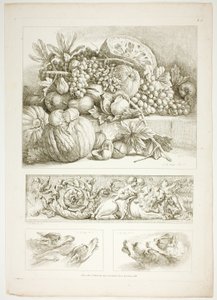 Tafel Drei von 38 aus Oeuvres de J. B. Huet