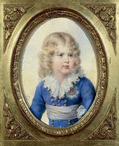 Der König von Rom und Prinz von Parma Napoleon II., Herzog von Reichstadt (1811-1832) von Jean Baptiste Isabey