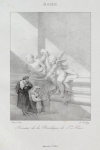 Reise nach Italien im Jahr 1822 von Jean Baptiste Isabey