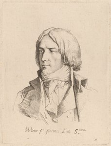 Selbstporträt von Jean Baptiste Joseph Wicar