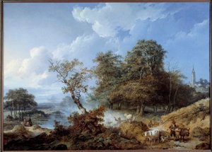 Belebte Landschaft