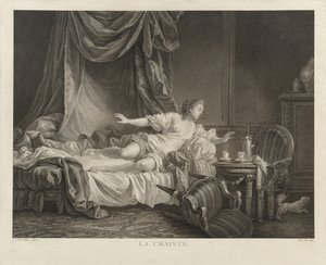 Die Furcht von Jean Baptiste Leprince