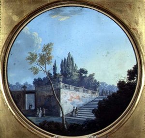 Klassischer Garten, möglicherweise in Versailles