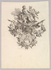 Vignette mit Hephaistos und Putti, 1779