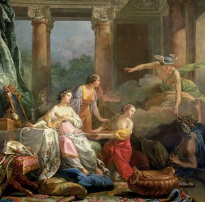 Merkur, Herse und Aglauros, 1763